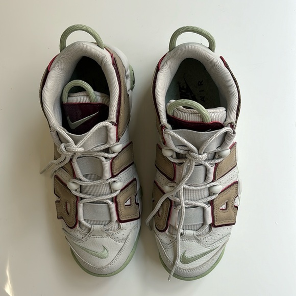 Nike Air More Uptempo Tan Mint Green - Picture 3 of 6